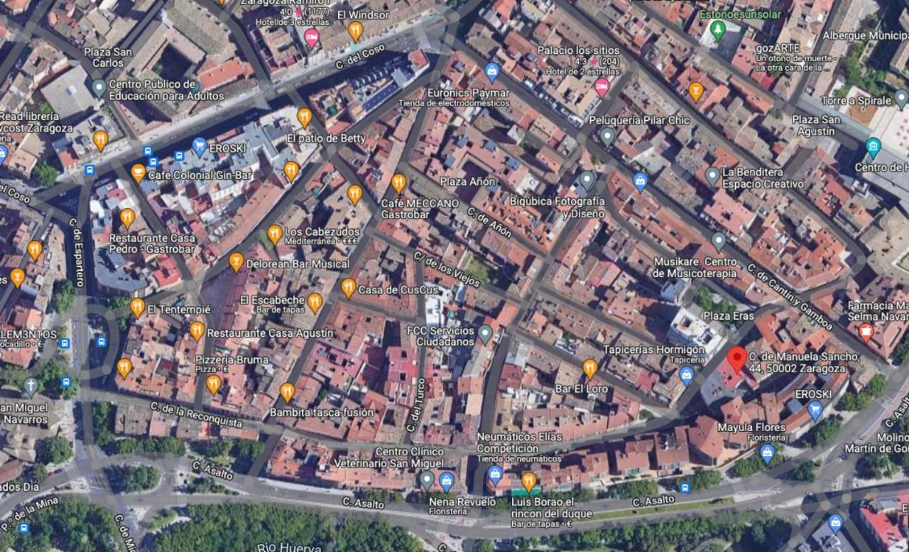 Apartament Apartamento Manuela Sancho Saragossa Zewnętrze zdjęcie